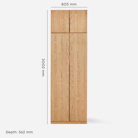 KIKO Wardrobe V.2 3Doors, L120 KIKO Wardrobe V.2 3Doors, L120