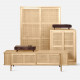 [Display] SEN RATTAN Large Wardrobe, L150