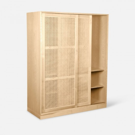 [Display] SEN RATTAN Large Wardrobe, L150