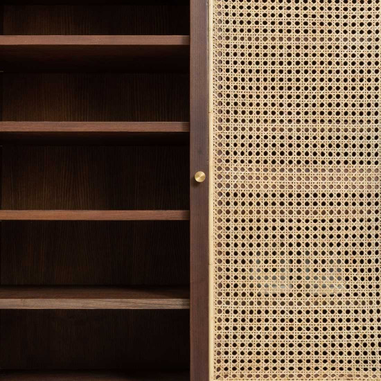SEN RATTAN Shoe Cabinet V.2, WB, L90 SEN RATTAN Shoe Cabinet V.2, WB, L90